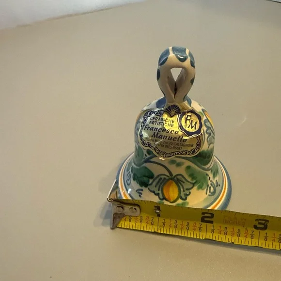 CERAMICHE ARTISTICHE Francesco Manuelle (Artist/Brand Name) Bell - Picture 8 of 8